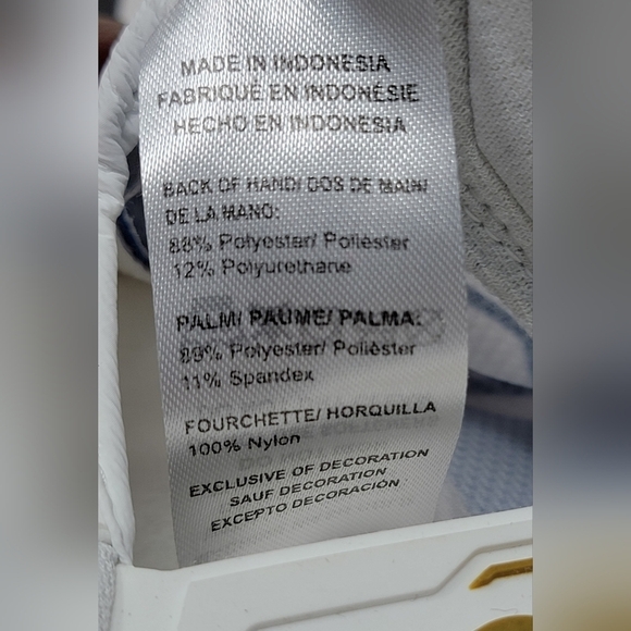 Shock Doctor SHOWTIME Receiver Gloves Stars & Stripes Red/White/Blue Size Multi - Picture 7 of 7